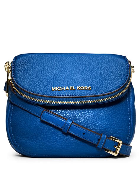 michael kors purse dark blue|michael kors blue crossbody purse.